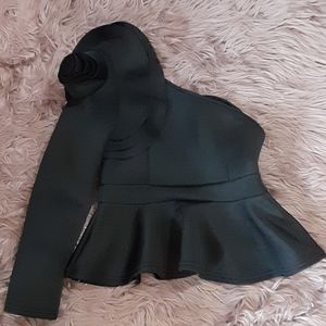 Rose shoulder costume top